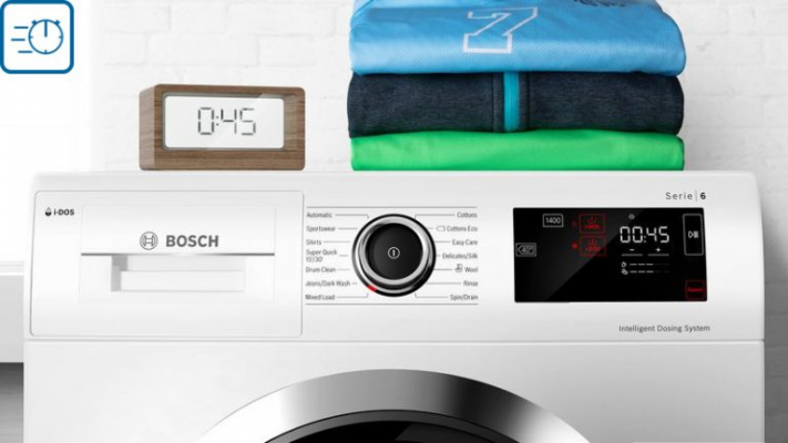 MÁY GIẶT SẤY BOSCH WNA254U0SG SERIE 6, GIẶT 10KG SẤY 6KG