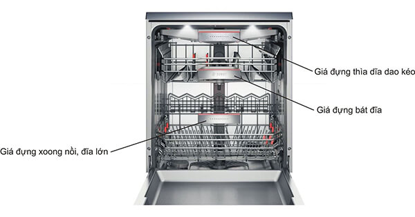 Máy rửa chén độc lập BOSCH SMS46MI05E |Serie 4