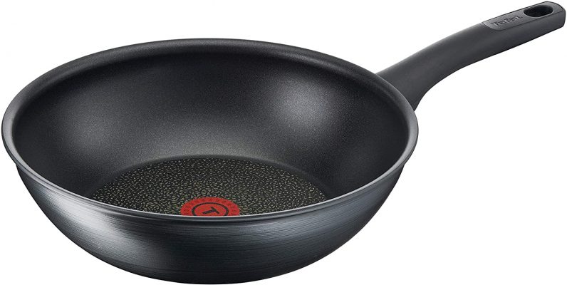 Chảo Sâu Lòng Tefal G12419 Titanium Fusion Wok 28cm