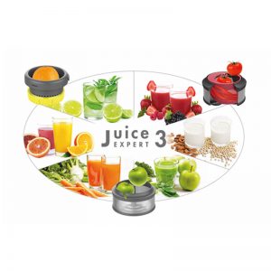 MÁY ÉP TRÁI CÂY MAGIMIX JUICE EXPERT 3 18082EB - MÀU ĐEN BẠC