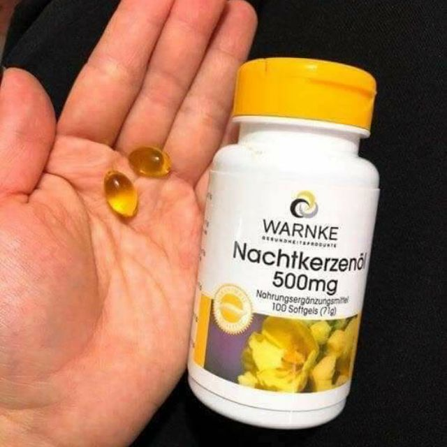 Tinh Dầu Hoa Anh Thảo Warnke Nachtkerzenol 500mg 3