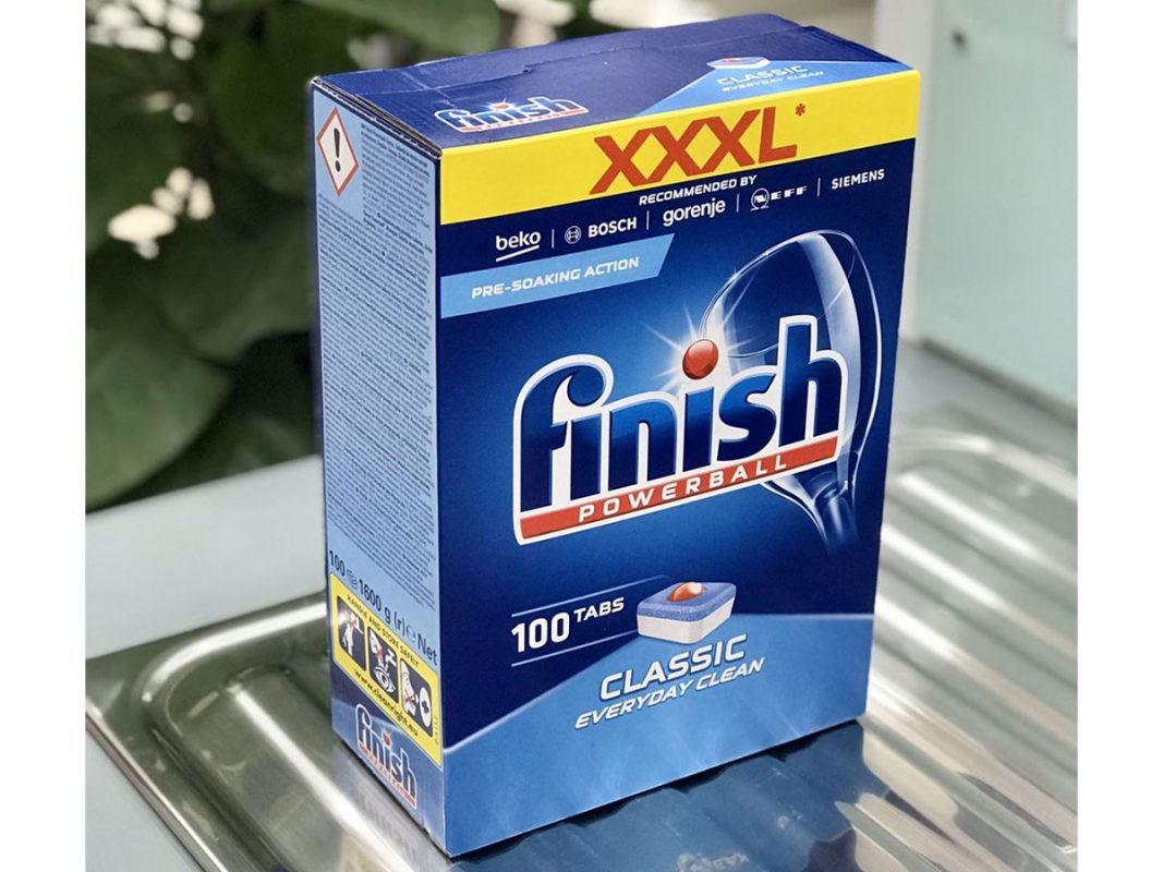 Viên Rửa Bát Finish Powerball Classic Hộp 100 Viên