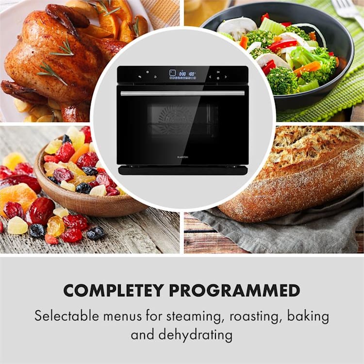 Lò Hấp Nướng Klarstein MasterFresh Steam Oven 