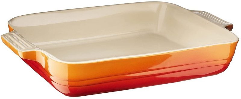 Thố Nướng Le Creuset Rechteckige Auflaufform 26x17cm Flame