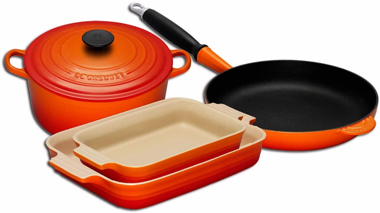 Thố Nướng Le Creuset Rechteckige Auflaufform 26x17cm Flame 1