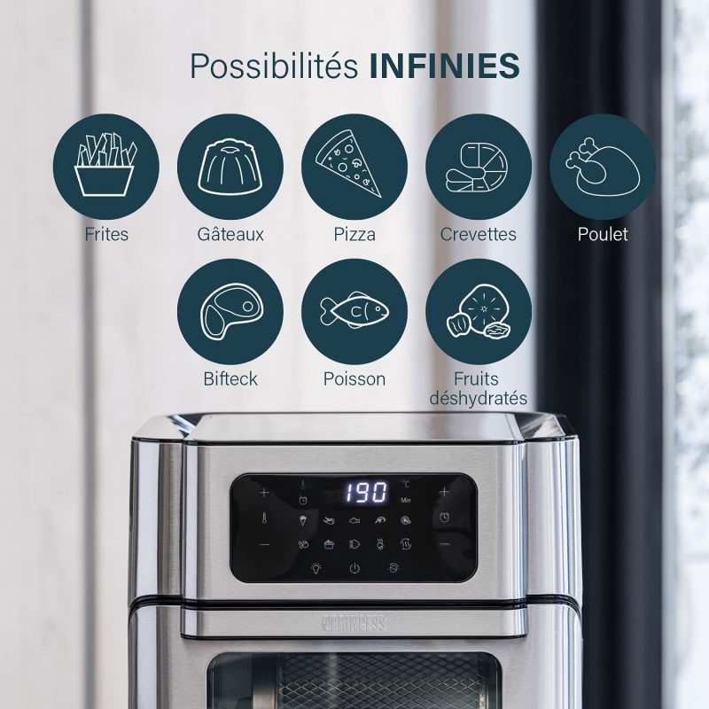 Nồi chiên không dầu Princess 10L Aerofryer Oven 3