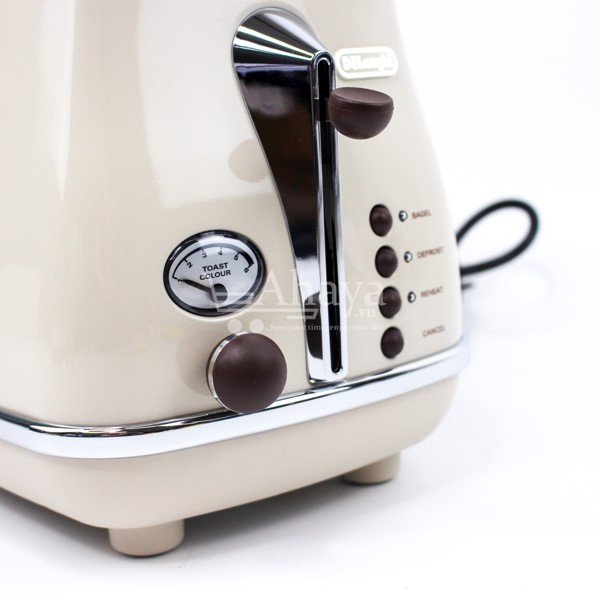 Máy Nướng Bánh Mì Delonghi Icona Vintage CTOV 2103.BG Màu Be 4