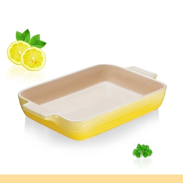 Thố Nướng Le Creuset Rechteckige Auflaufform 26x17cm Soleil 4