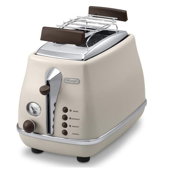 Máy Nướng Bánh Mì Delonghi Icona Vintage CTOV 2103.BG Màu Be 4