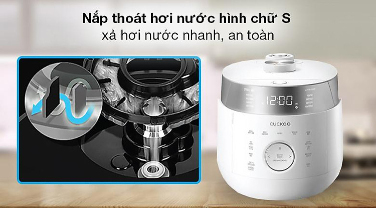 Nồi cơm điện Cao tần CUCKOO CRP-LHTR1009F/WHSIVNCV 3