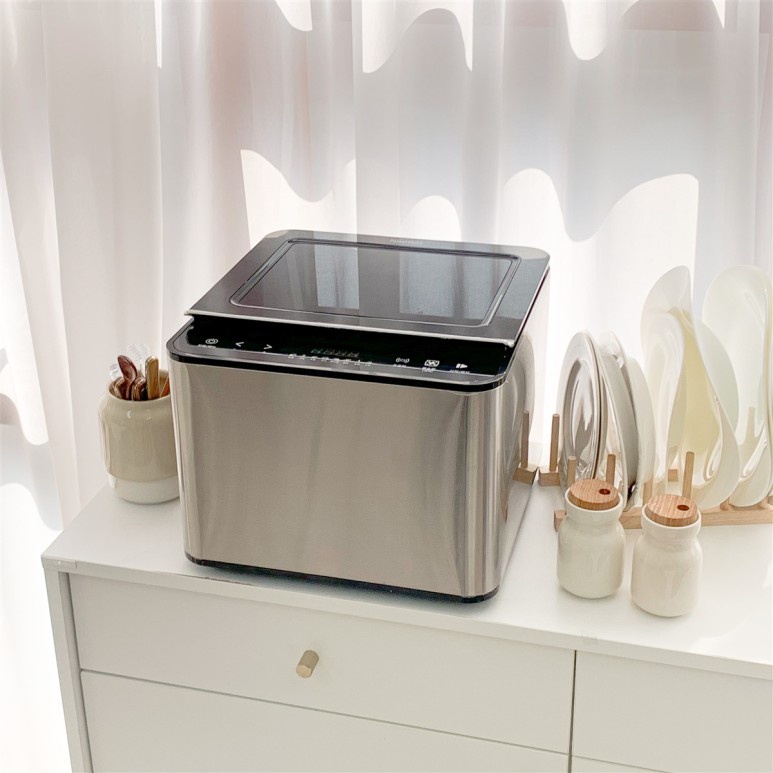 Máy làm sạch thực phẩm Neebot 9L màu Inox