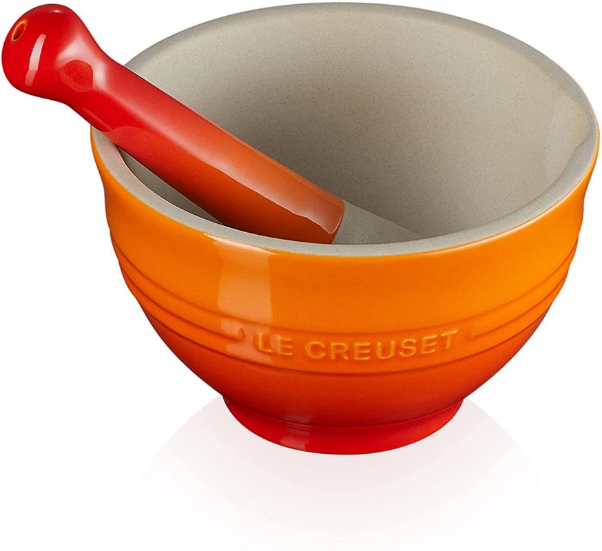 Bộ Chày Cối Lecreuset Mortar & Pestle Flame 300ml 2