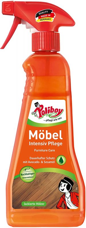 Dung dịch bảo dưỡng nội thất Poliboy (MÖBEL INTENSIV PFLEGE) Chai 200 ml 1