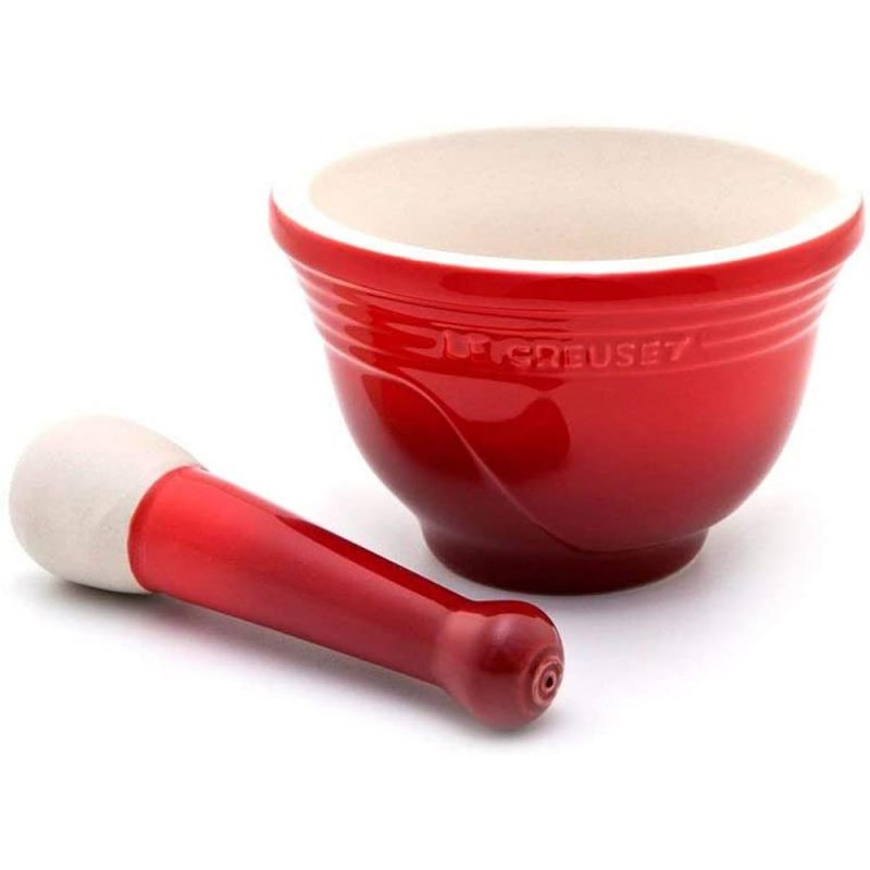 Bộ Chày Cối Lecreuset Mortar & Pestle Cerise 300ml 1