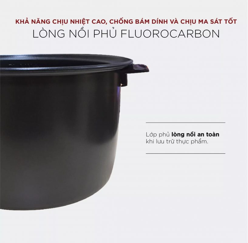 Nồi cơm điện CUCKOO CR-1056V/WHRDVN MÀU TRẮNG ĐỎ DUNG TÍCH 1.8L 1