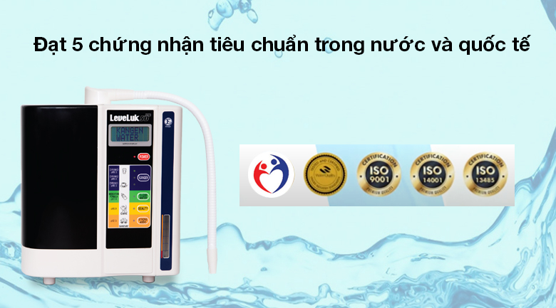 Máy lọc nước điện giải ion kiềm Kangen Leveluk Super 501 3