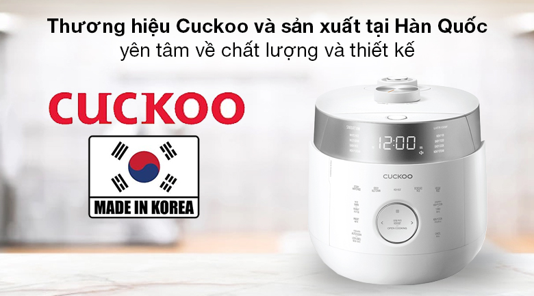 Nồi cơm điện Cao tần CUCKOO CRP-LHTR1009F/WHSIVNCV 