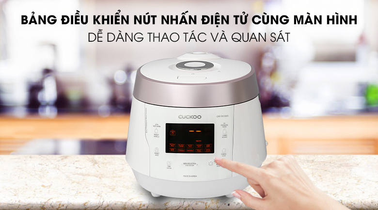 Nồi cơm áp suất điện tử CUCKOO CRP-PK1000S/P2PIVNCV 3