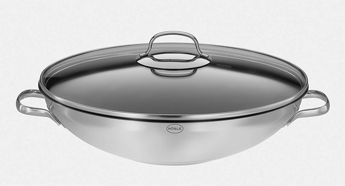 Chảo sâu lòng RÖSLE wok 36cm 1