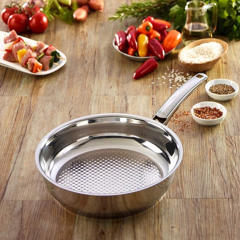 Chảo Inox Fissler Crispy Steelux Premium 20cm 1