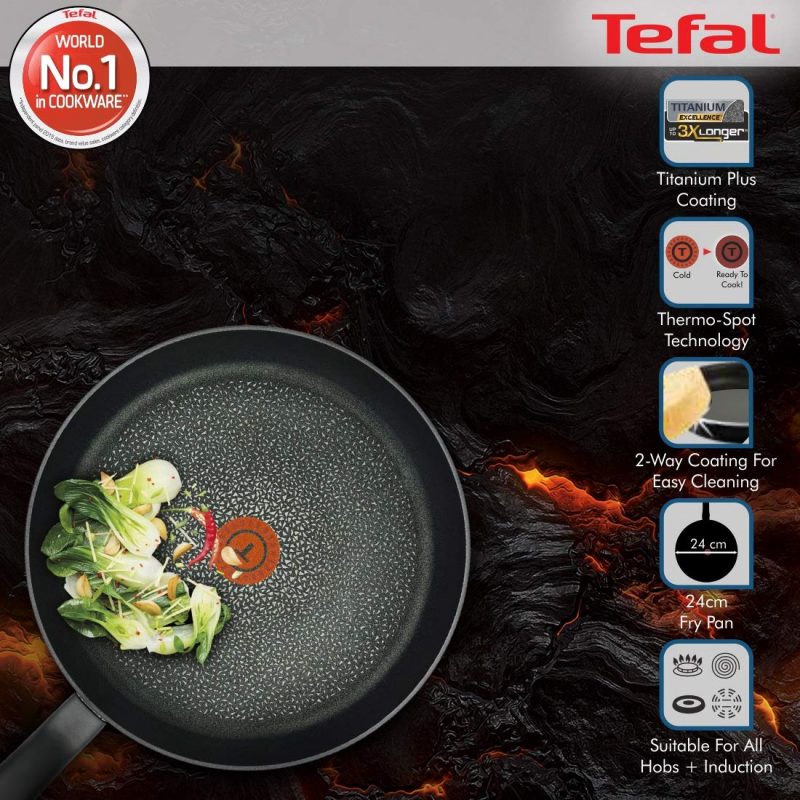 Chảo Tefal G2890453 Hard Titanium Pro 24cm