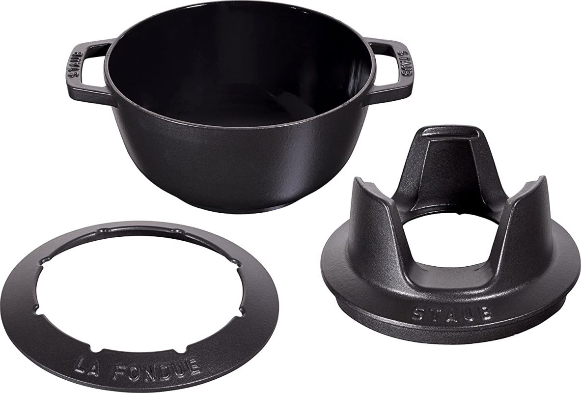 Bộ nồi ăn lẩu STAUB FONDUE SET 10P BLACK 20CM (màu đen) 2