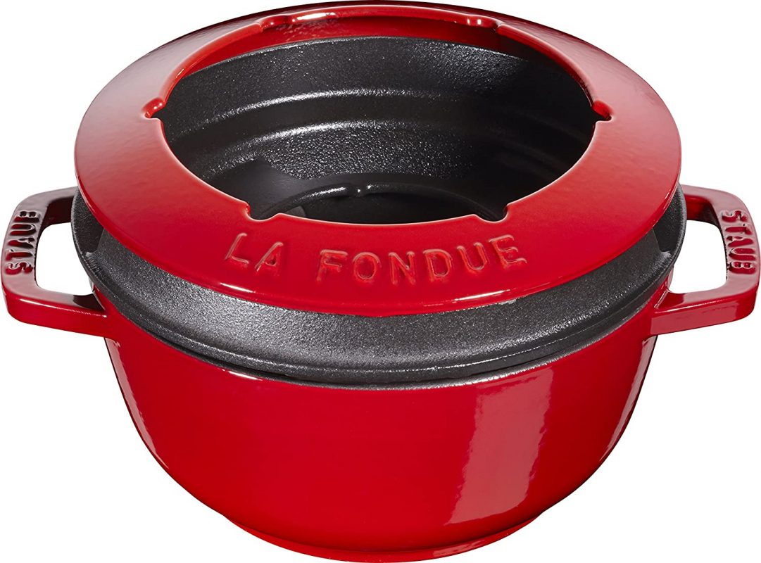 Bộ nồi ăn lẩu STAUB FONDUE SET 10P CHERRY 20CM (màu đỏ) 4