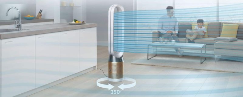 Quạt không cánh và lọc không khí Dyson TP06 - công nghệ đến từ Anh Quốc 