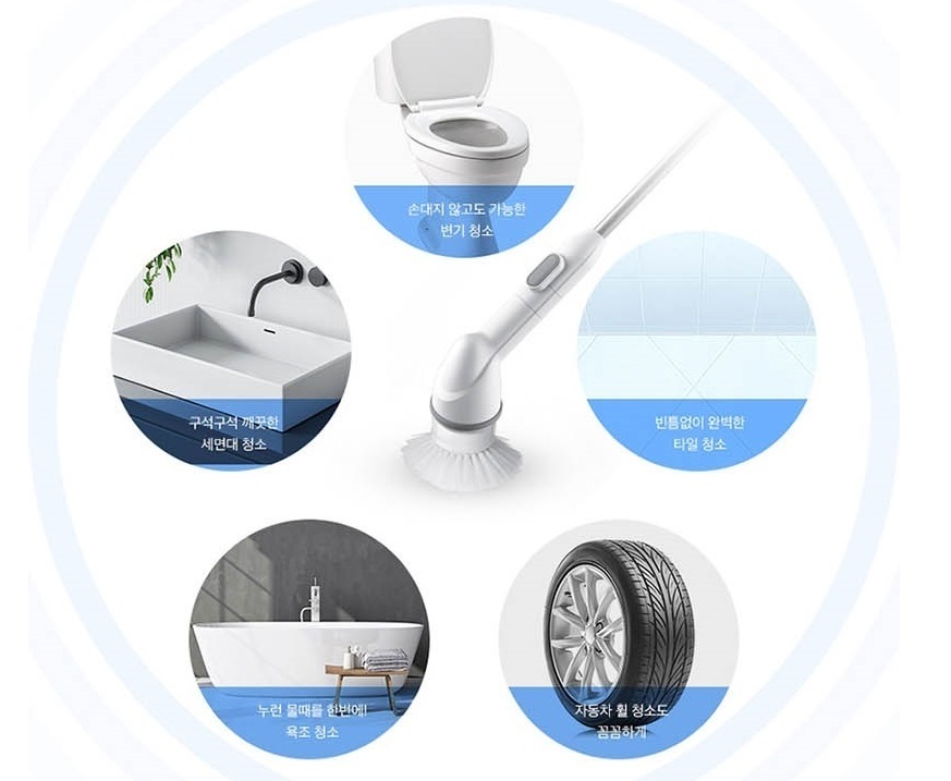 Cây cọ vệ sinh toilet Ohella Korea 2022